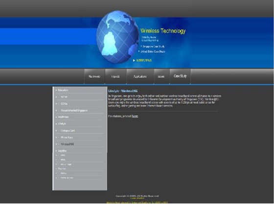 Web Design: HTML Website